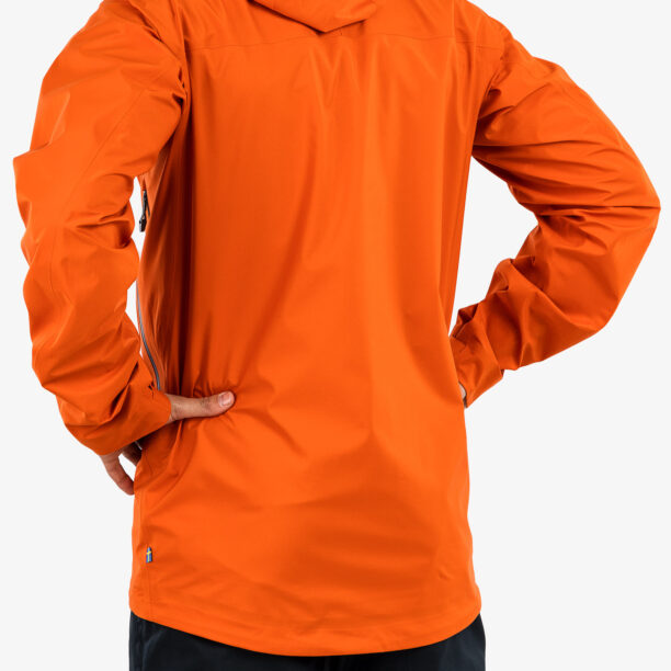 Geaca barbati Fjallraven Bergtagen Lite Eco-Shell Jacket - hokkaido orange preţ