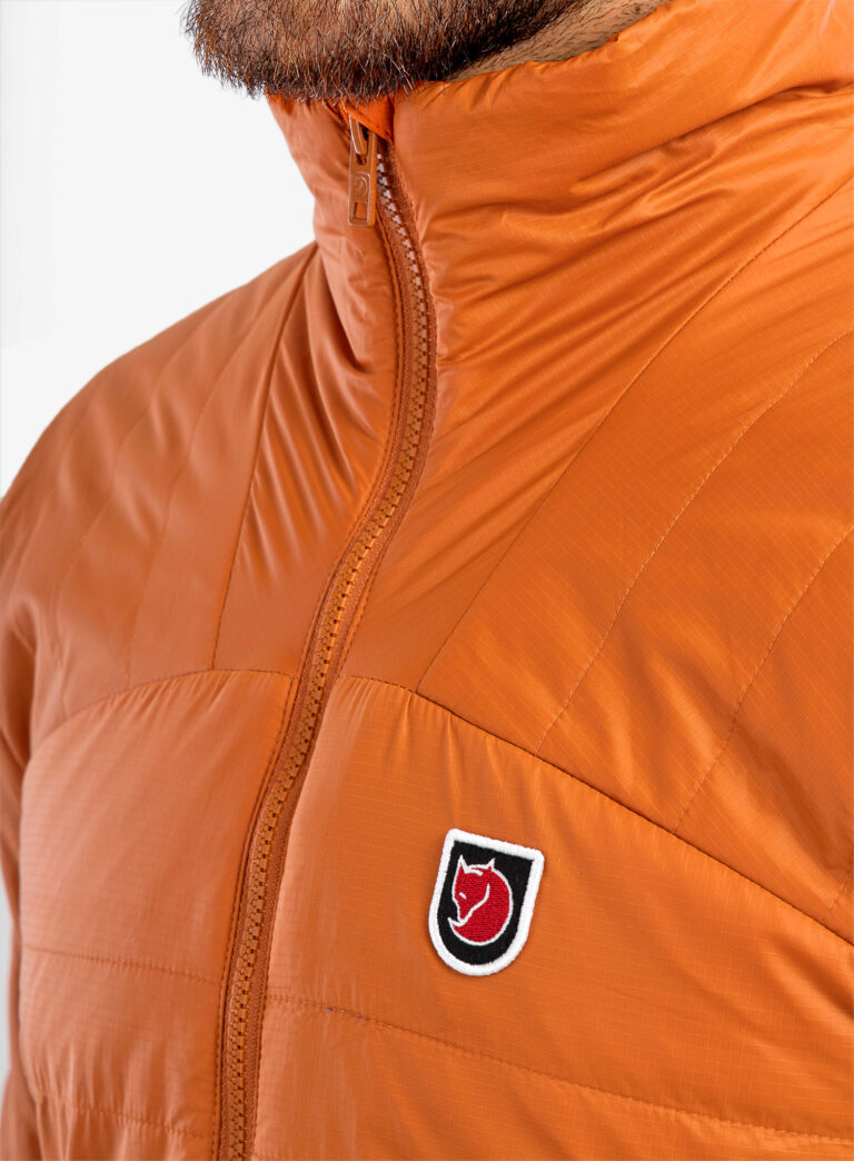 Original Geaca barbati Fjallraven Expedition X-Latt Jacket - terracotta brown