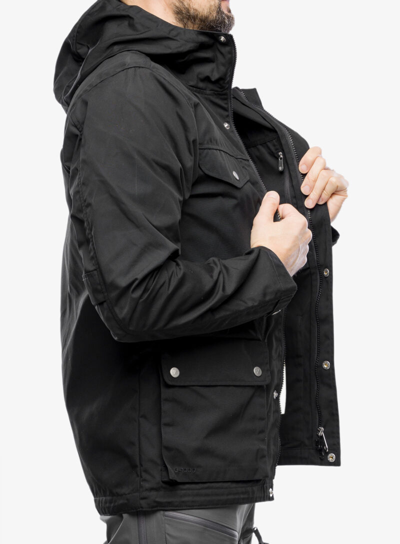 Original Geaca barbati Fjallraven Greenland Jacket - black