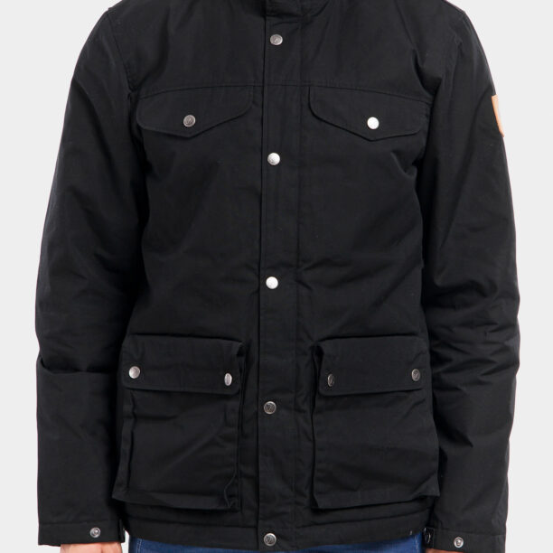 Geaca barbati Fjallraven Greenland Winter Jacket - black