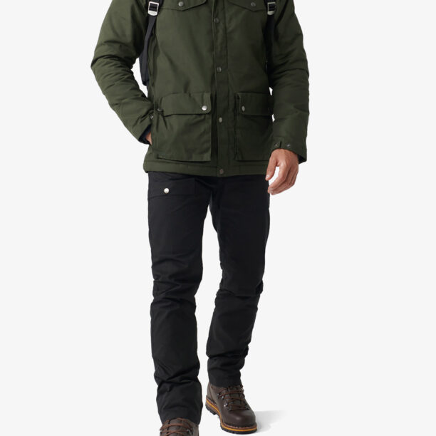 Geaca barbati Fjallraven Greenland Winter Jacket - deep forest preţ