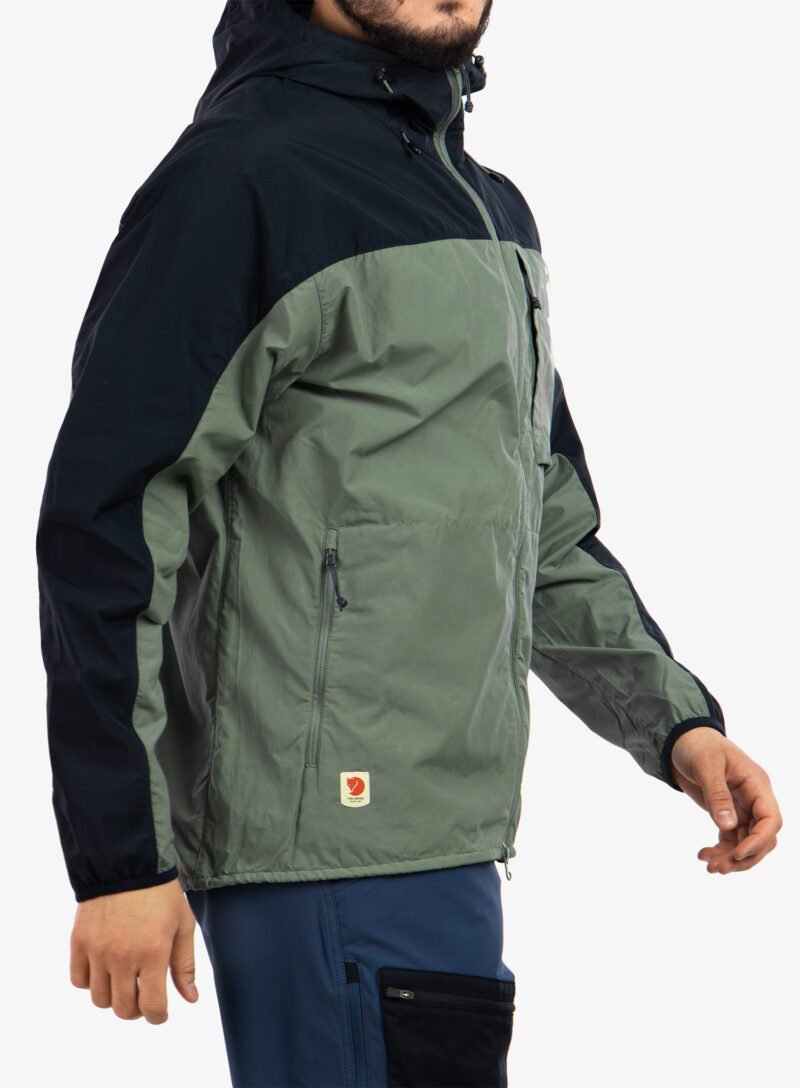 Geaca barbati Fjallraven High Coast Wind Jacket M - patina green/navy