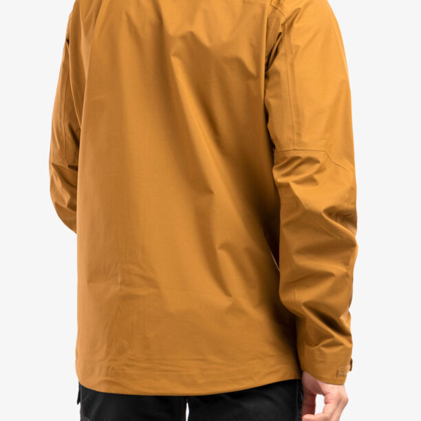 Geaca barbati Fjallraven Keb Eco-Shell Jacket - chestnut preţ