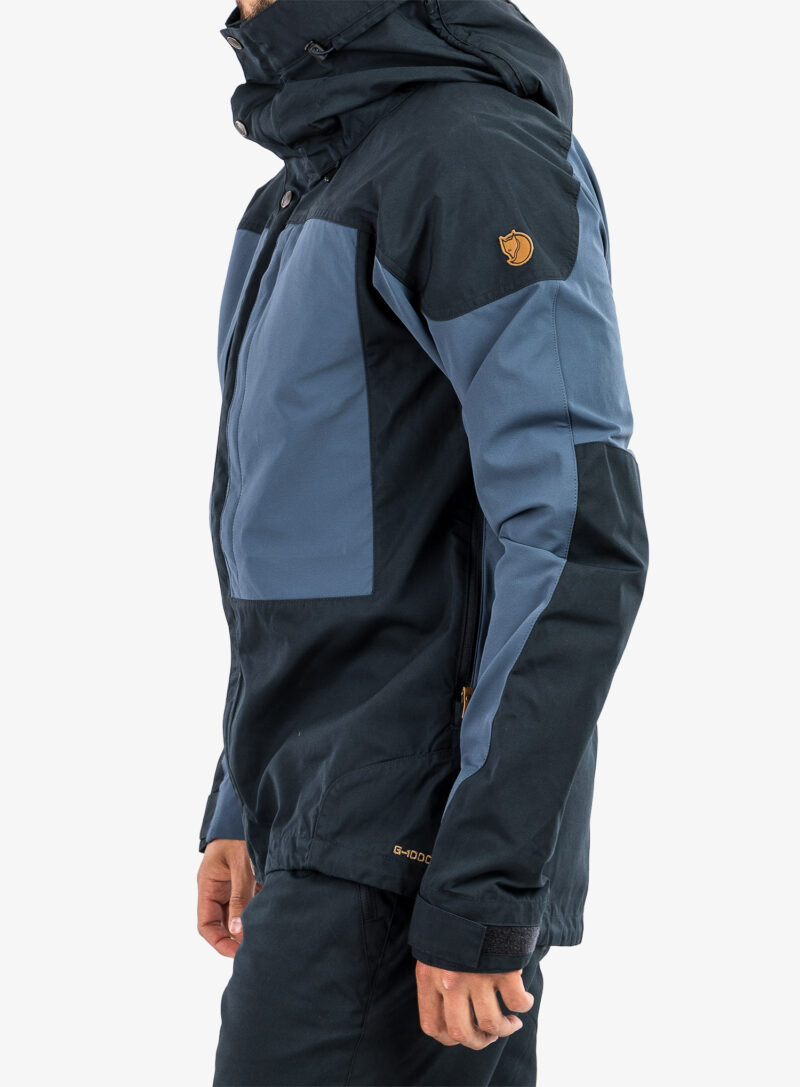 Original Geaca barbati Fjallraven Keb Jacket - dark navy/uncle blue