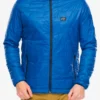 Geaca barbati Helly Hansen Lifaloft Hooded Insulator Jacket - deep fjord