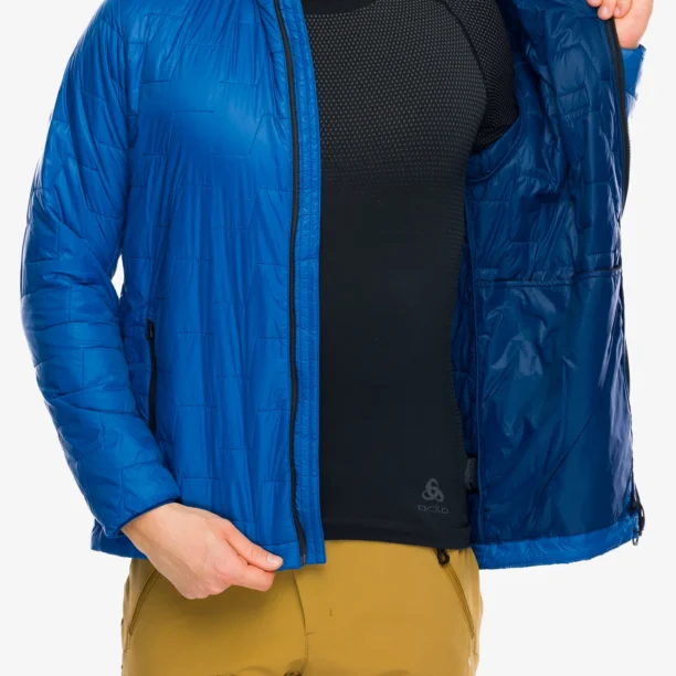 Preţ Geaca barbati Helly Hansen Lifaloft Hooded Insulator Jacket - deep fjord