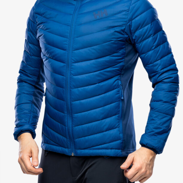 Geaca barbati Helly Hansen Verglas Hooded Down Hybrid Ins - deep fjord