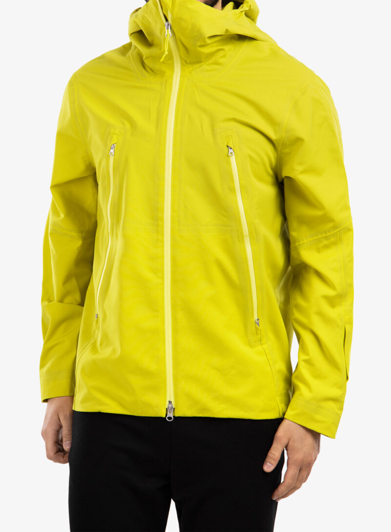 Geaca barbati Icebreaker Shell+ Hooded Jacket - shine