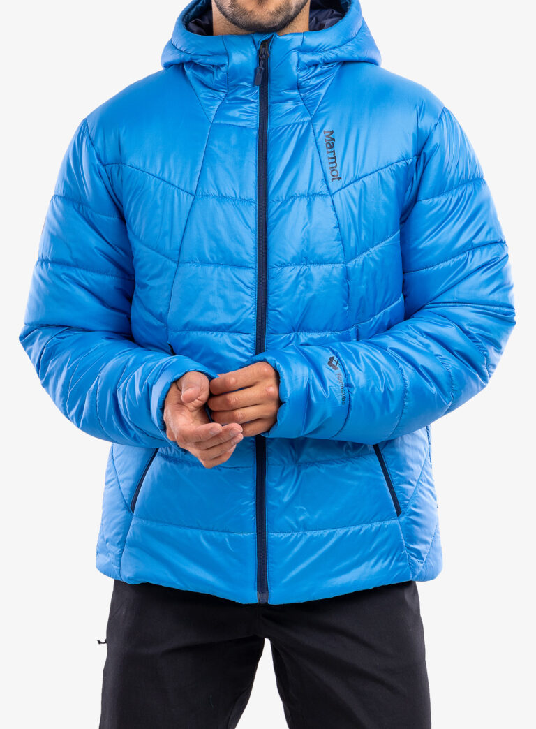 Geaca barbati Marmot Warmcube Featherless Hoody - clear blue