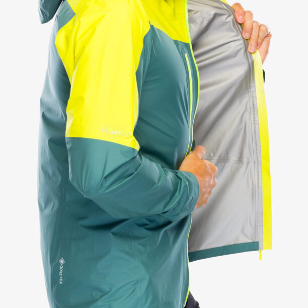 Preţ Geaca barbati Norrona Falketind Gore-Tex Paclite Jacket - sulphur spring/north atlantic