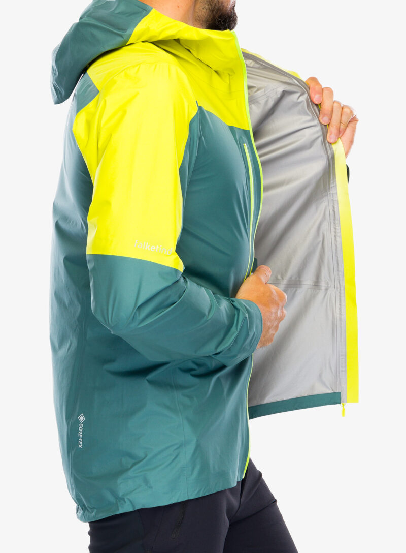 Preţ Geaca barbati Norrona Falketind Gore-Tex Paclite Jacket - sulphur spring/north atlantic