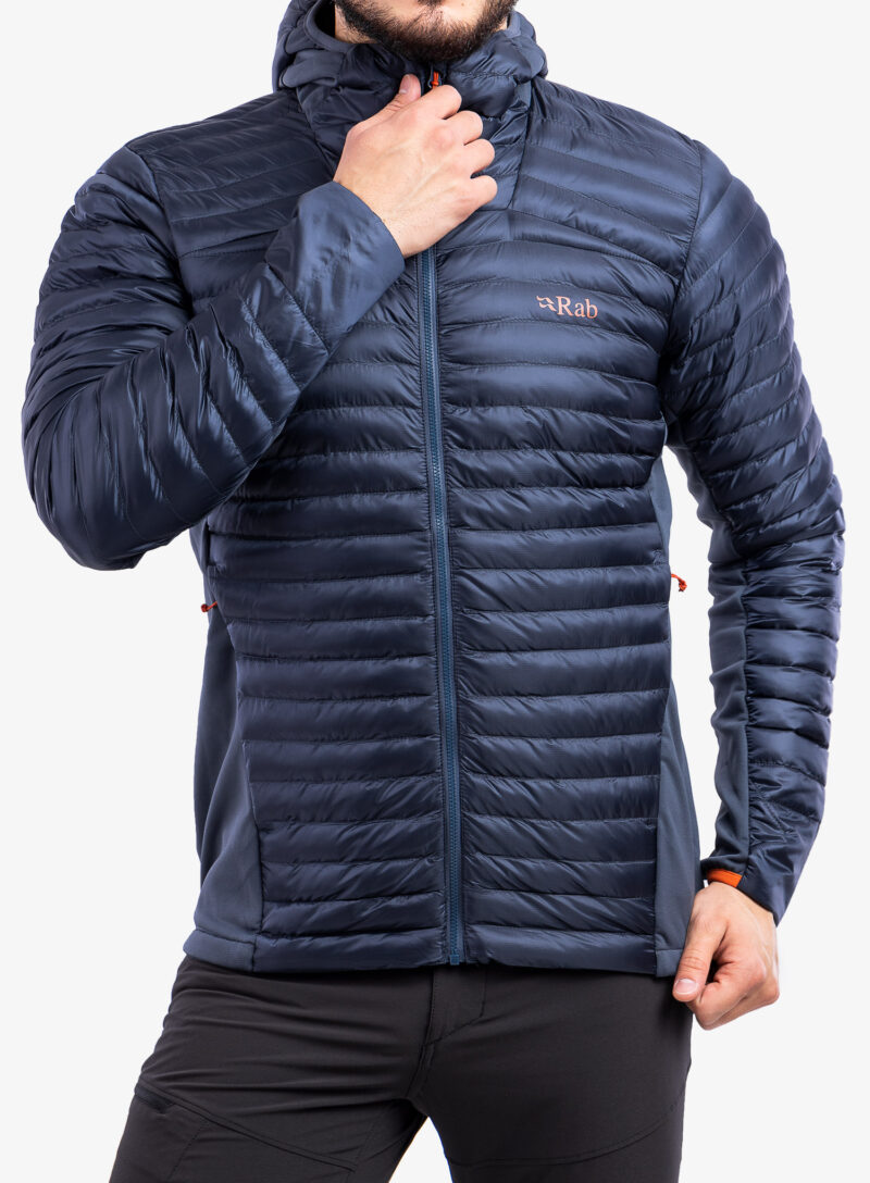 Geaca barbati Rab Cirrus Flex 2.0 Hoody - steel