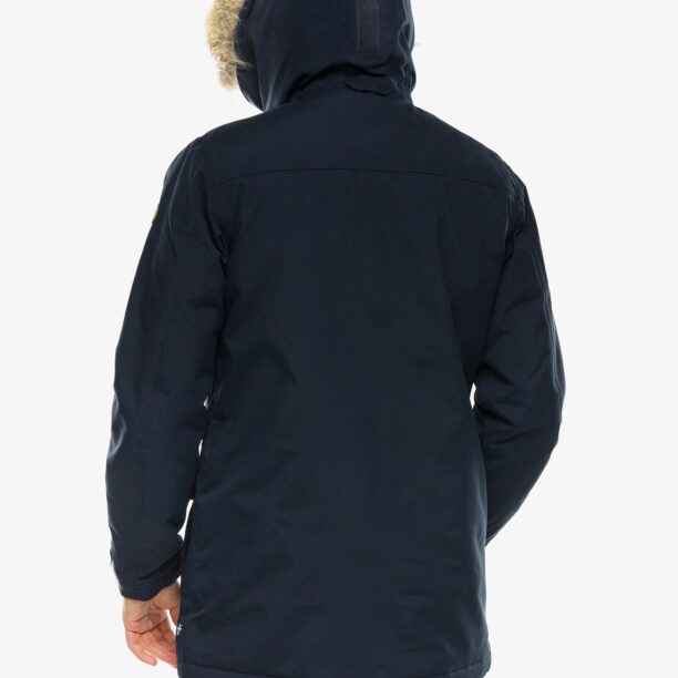 Geaca de iarna Fjallraven Nuuk Lite Parka - dark navy preţ