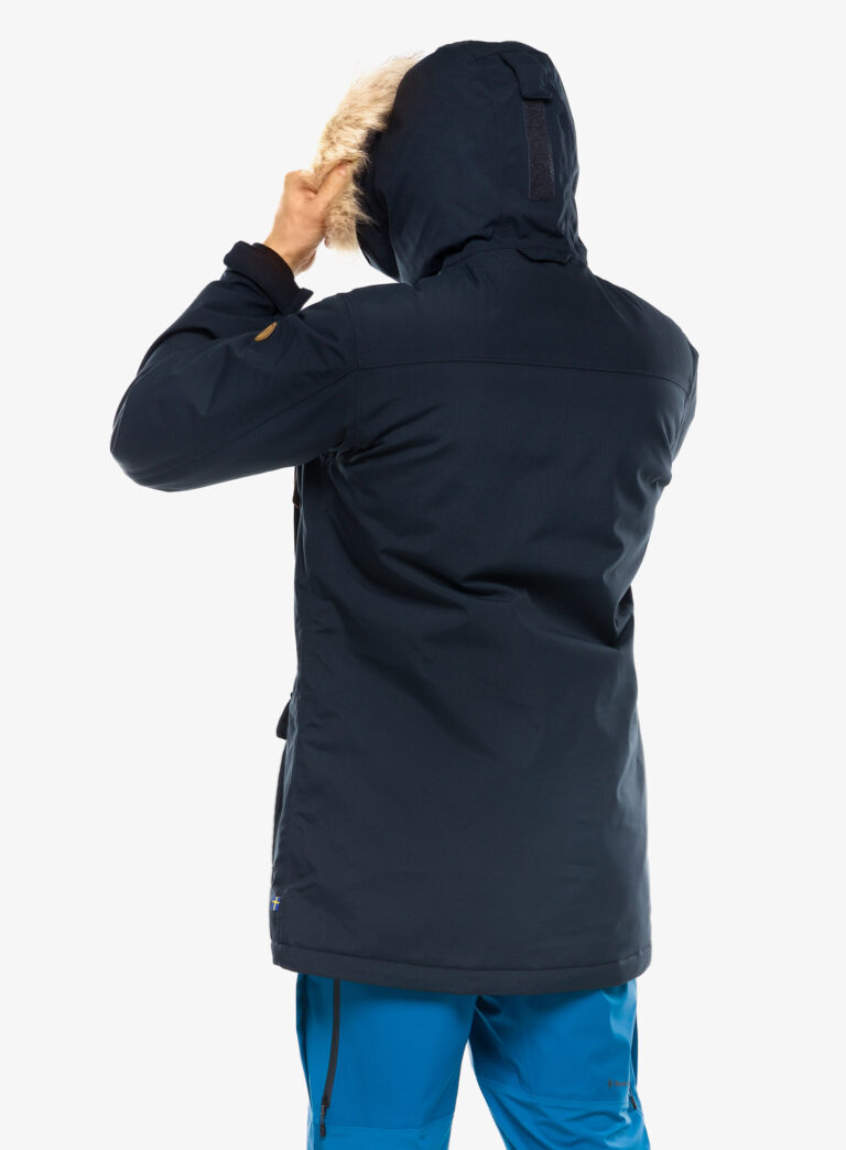 Geaca de iarna Fjallraven Nuuk Lite Parka - dark navy - imagine 6