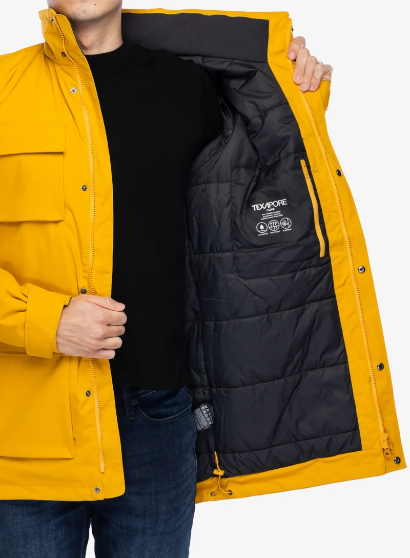 Cumpăra Geaca de iarna Jack Wolfskin Glacier Canyon Parka - mustard