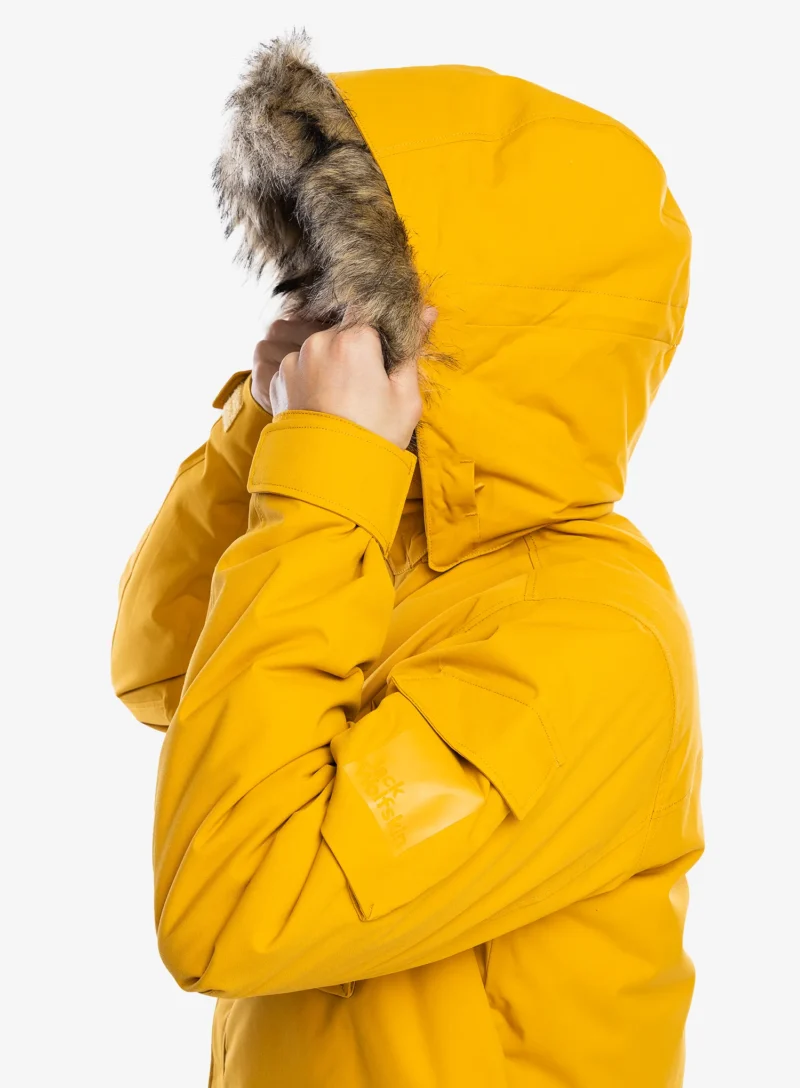 Preţ Geaca de iarna Jack Wolfskin Glacier Canyon Parka - mustard