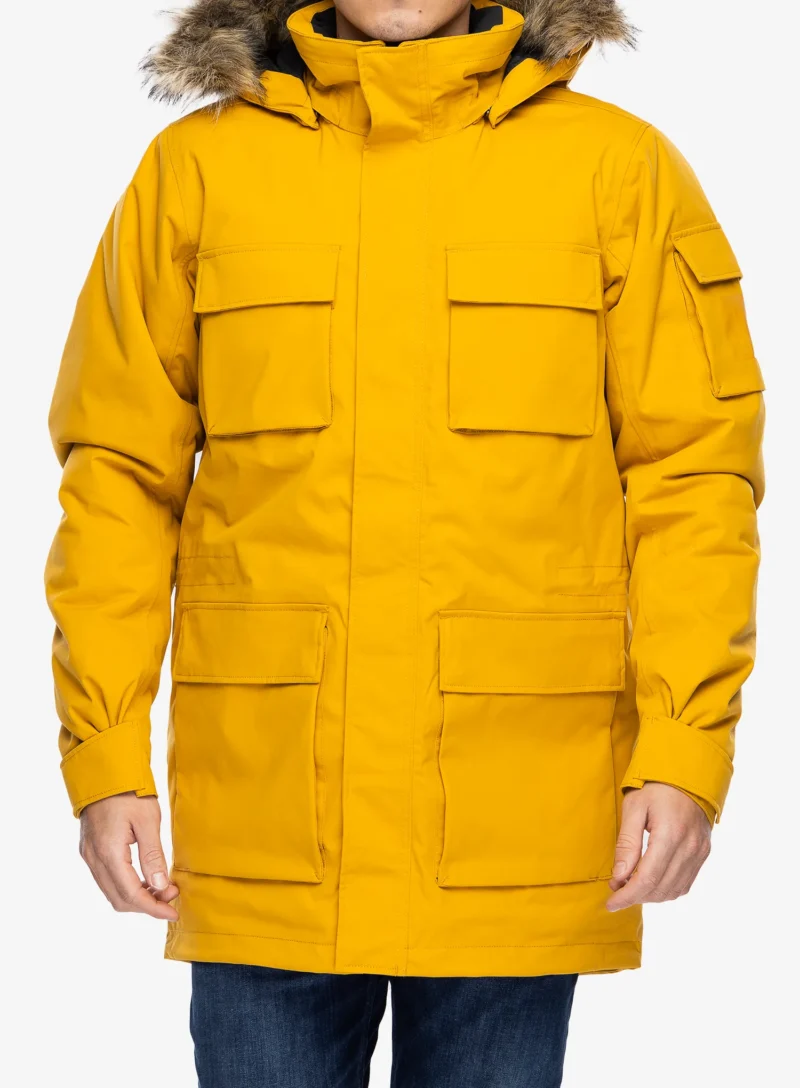 Geaca de iarna Jack Wolfskin Glacier Canyon Parka - mustard