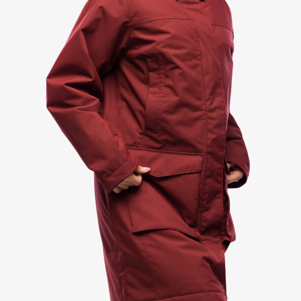 Cumpăra Geaca de iarna femei Fjallraven Nuuk Lite Parka - bordeaux red