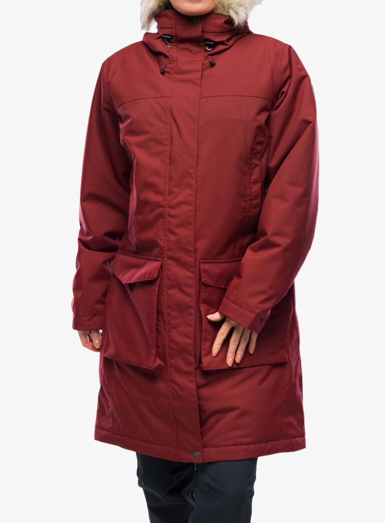 Geaca de iarna femei Fjallraven Nuuk Lite Parka - bordeaux red