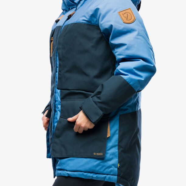 Geaca de iarna femei Fjallraven Polar Expedition Parka - blue/mountain blue