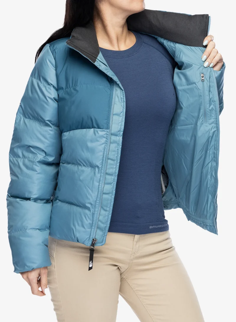 Preţ Geaca de iarna femei The North Face Saikuru Jacket - algae blue/mallard blue