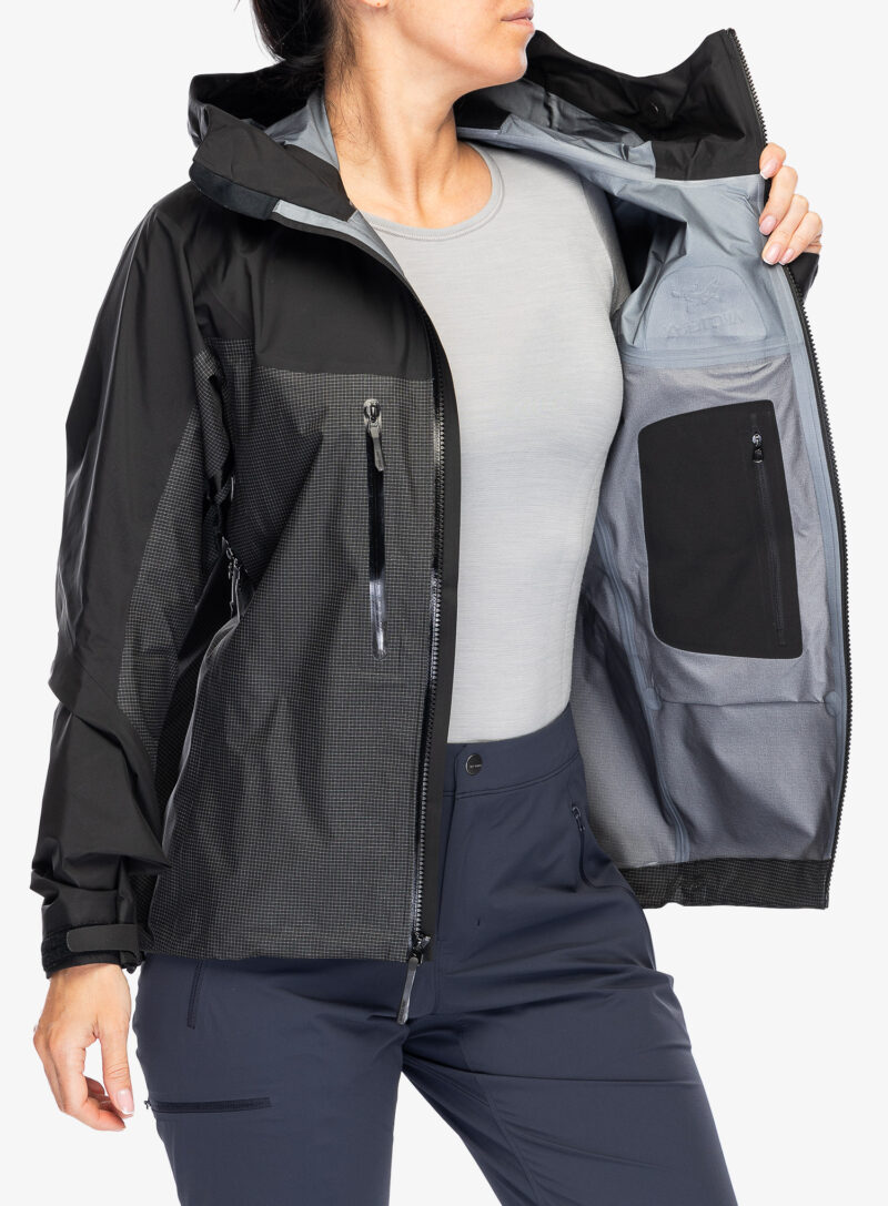 Preţ Geaca de munte femei Arcteryx Alpha Jacket - black