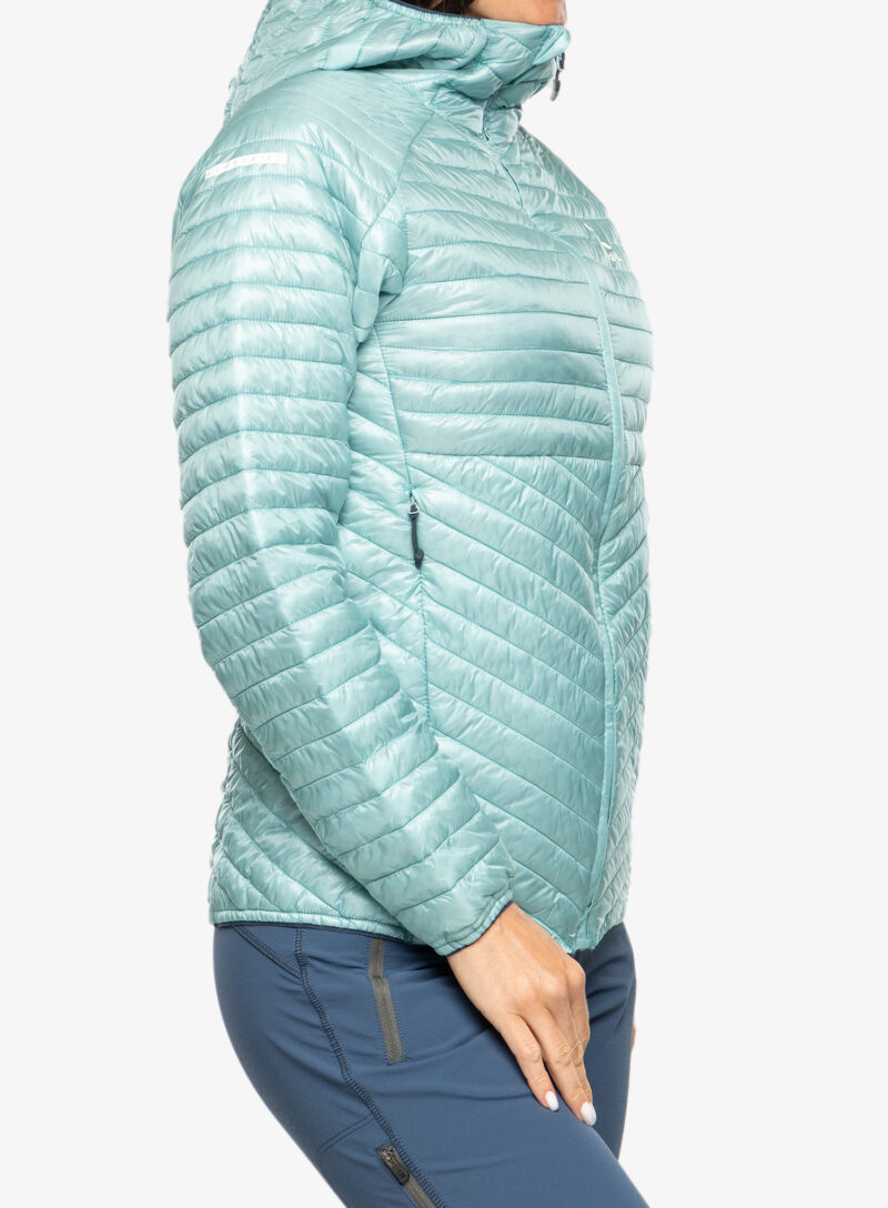 Geaca de munte femei Haglofs L.I.M. Mimic Hood - frost blue