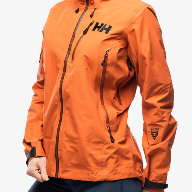 Cumpăra Geaca de munte femei Helly Hansen Odin 9 Worlds 3.0 Jacket - terracotta