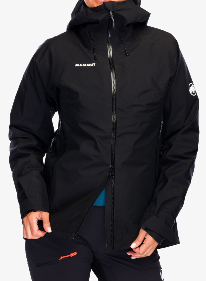 Geaca de munte femei Mammut Crater IV HS Hooded Jacket - black