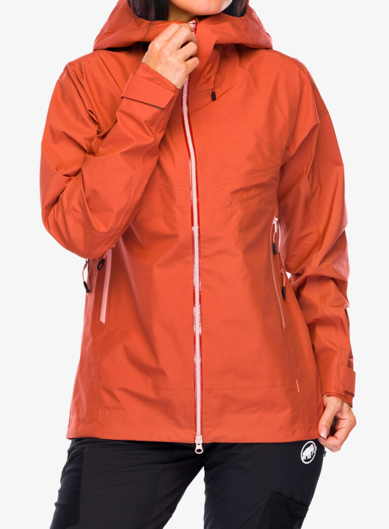 Geaca de munte femei Mammut Crater IV HS Hooded Jacket - brick