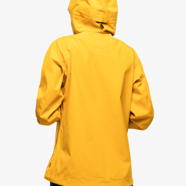 Geaca de ploaie femei Fjallraven HC Hydratic Trail Jacket - mustard yellow preţ