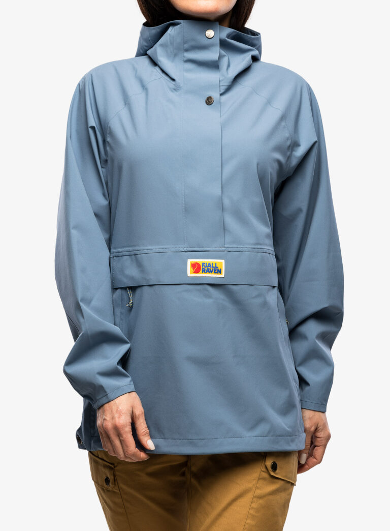 Cumpăra Geaca de ploaie femei Fjallraven Vardag Hydratic Anorak - dawn blue