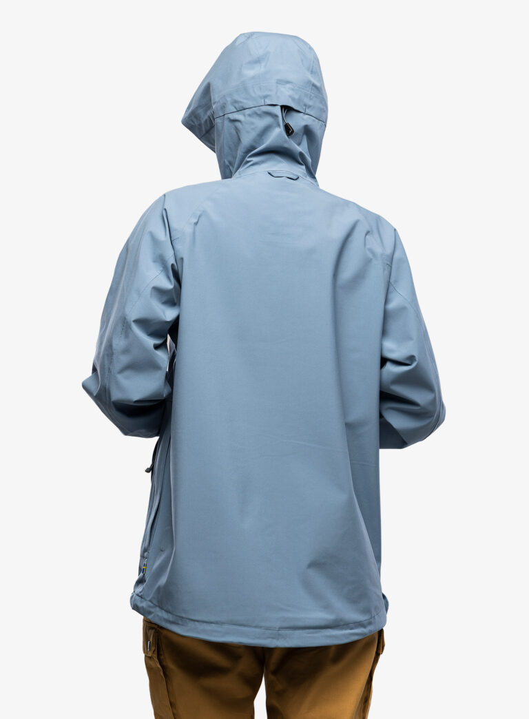 Preţ Geaca de ploaie femei Fjallraven Vardag Hydratic Anorak - dawn blue