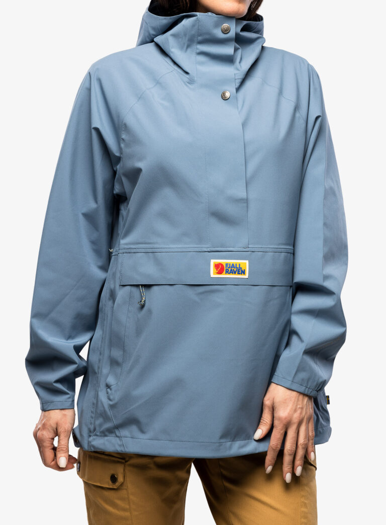 Geaca de ploaie femei Fjallraven Vardag Hydratic Anorak - dawn blue