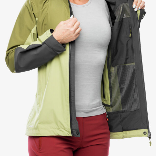 Preţ Geaca de ploaie femei Haglofs Finch Proof Jacket - green/olive green