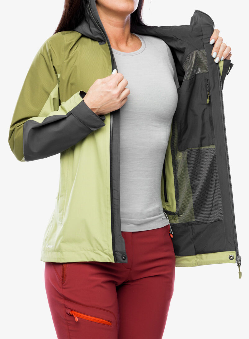 Preţ Geaca de ploaie femei Haglofs Finch Proof Jacket - green/olive green