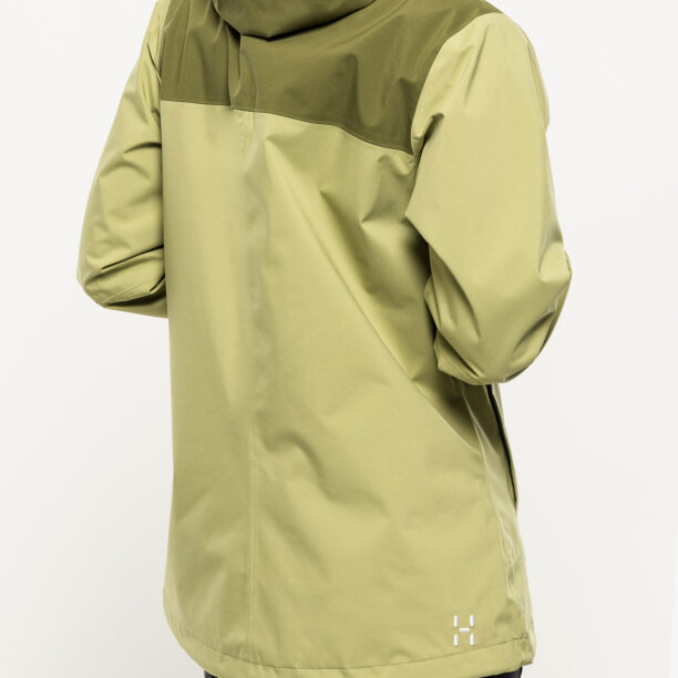 Geaca de ploaie femei Haglofs Koyal Proof Jacket - thyme green/olive green preţ