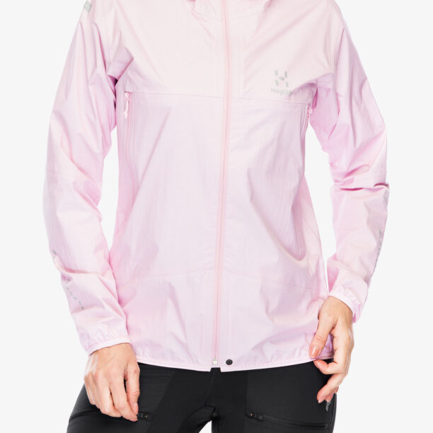 Geaca de ploaie femei Haglofs L.I.M. Proof Jacket - fresh pink