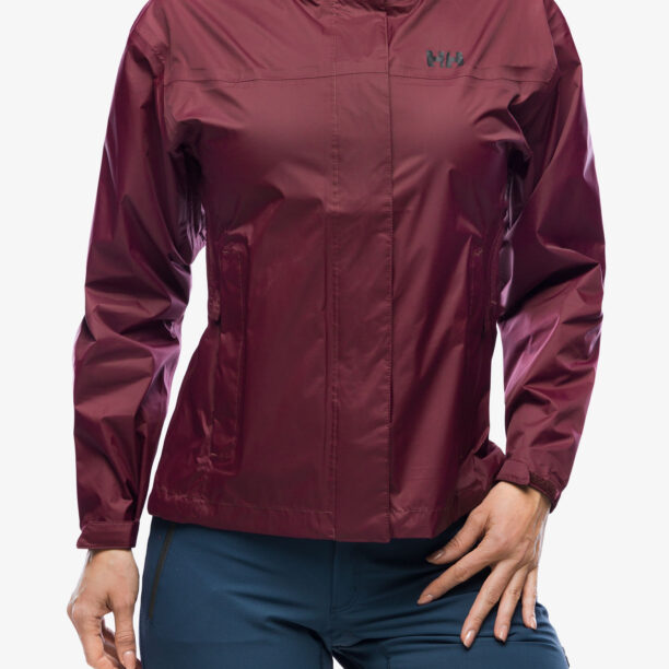 Geaca de ploaie femei Helly Hansen Loke Jacket - hickory/coral almond