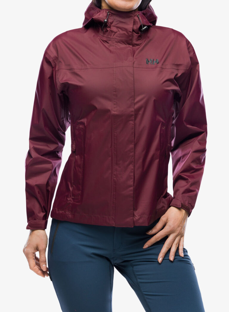 Geaca de ploaie femei Helly Hansen Loke Jacket - hickory/coral almond