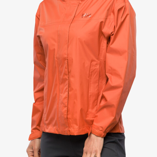 Geaca de ploaie femei Helly Hansen Loke Jacket - terracotta