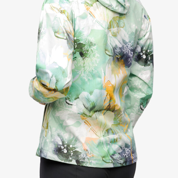 Geaca de ploaie femei Helly Hansen Loke Print Jacket - jade esra preţ