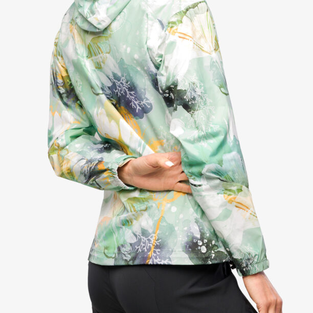 Preţ Geaca de ploaie femei Helly Hansen Loke Print Jacket - jade esra