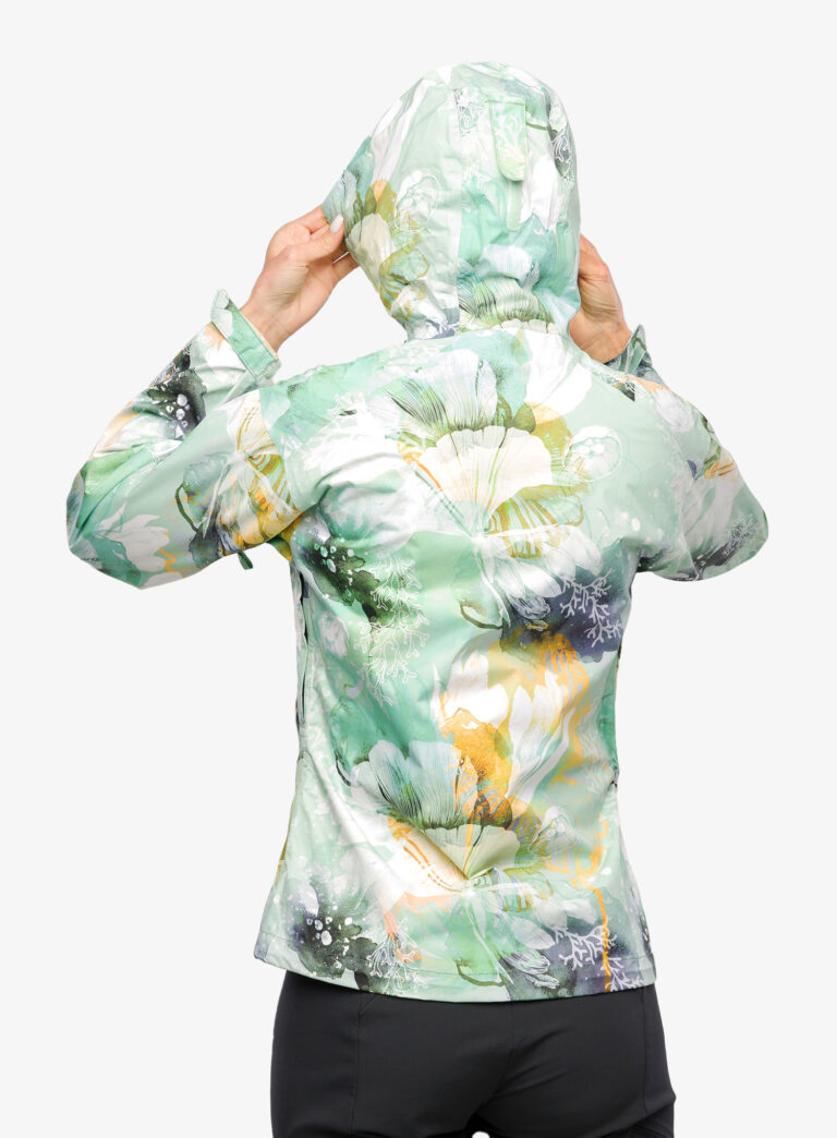 Geaca de ploaie femei Helly Hansen Loke Print Jacket - jade esra - imagine 6