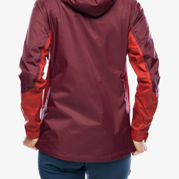 Geaca de ploaie femei Helly Hansen Verglas 2L Shell Jacket - poppy red/hickory preţ