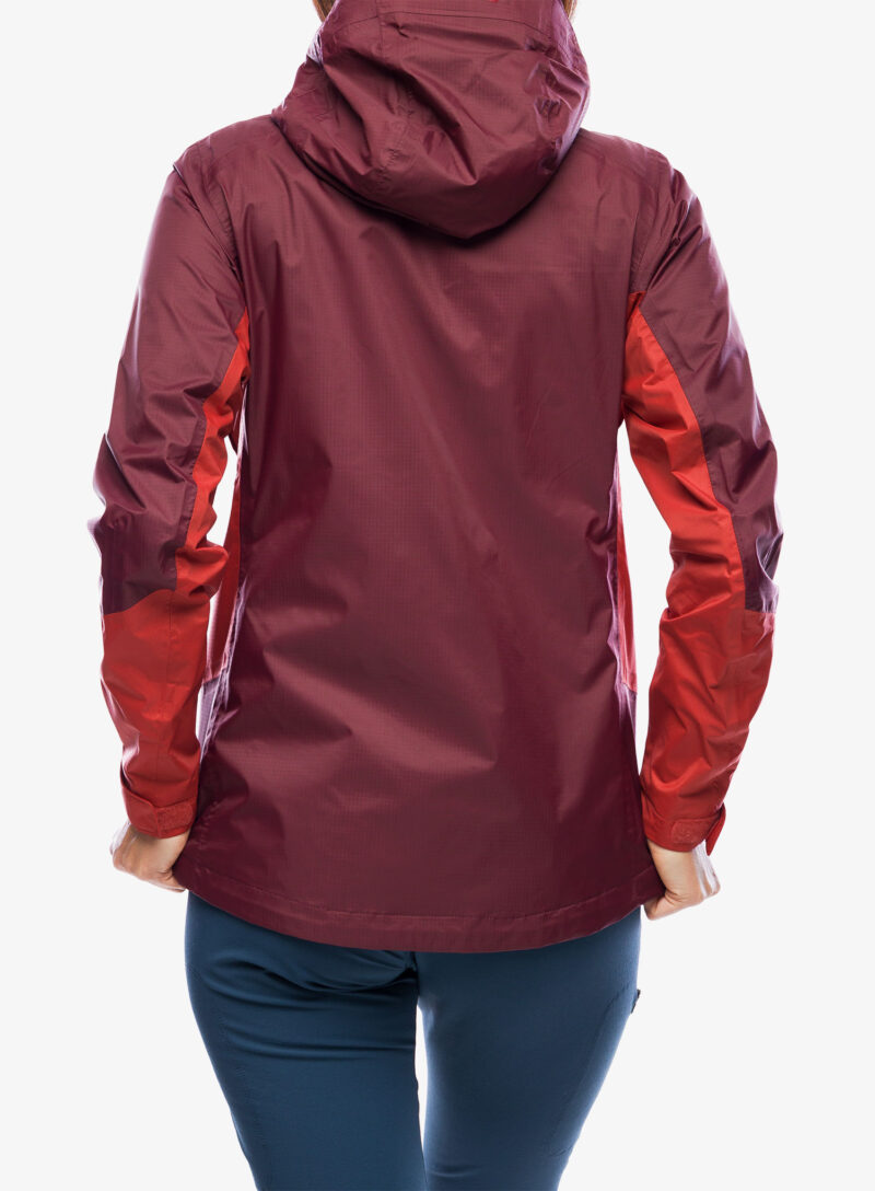 Geaca de ploaie femei Helly Hansen Verglas 2L Shell Jacket - poppy red/hickory preţ