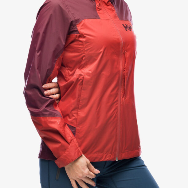 Cumpăra Geaca de ploaie femei Helly Hansen Verglas 2L Shell Jacket - poppy red/hickory