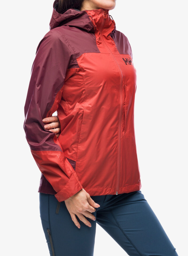 Cumpăra Geaca de ploaie femei Helly Hansen Verglas 2L Shell Jacket - poppy red/hickory