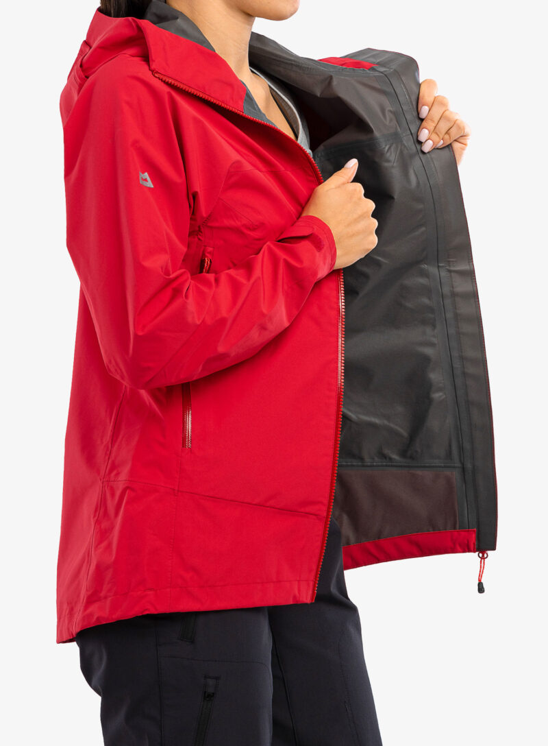 Original Geaca de ploaie femei Mountain Equipment Garwhal Jacket - capsicum red