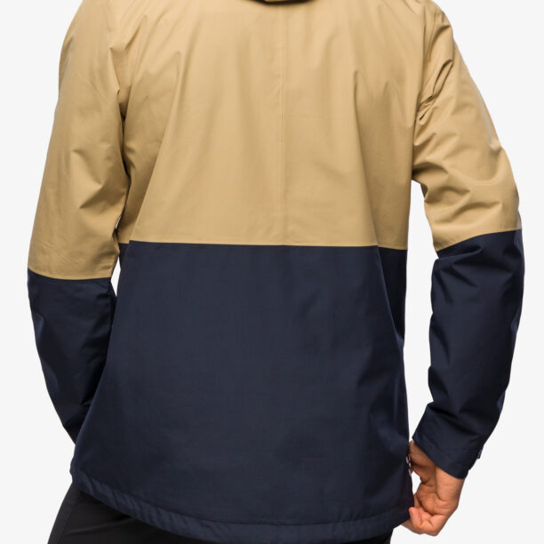 Geacă de ploaie pentru bărbați Haglofs Finch Proof Jacket - sand/tarn blue preţ